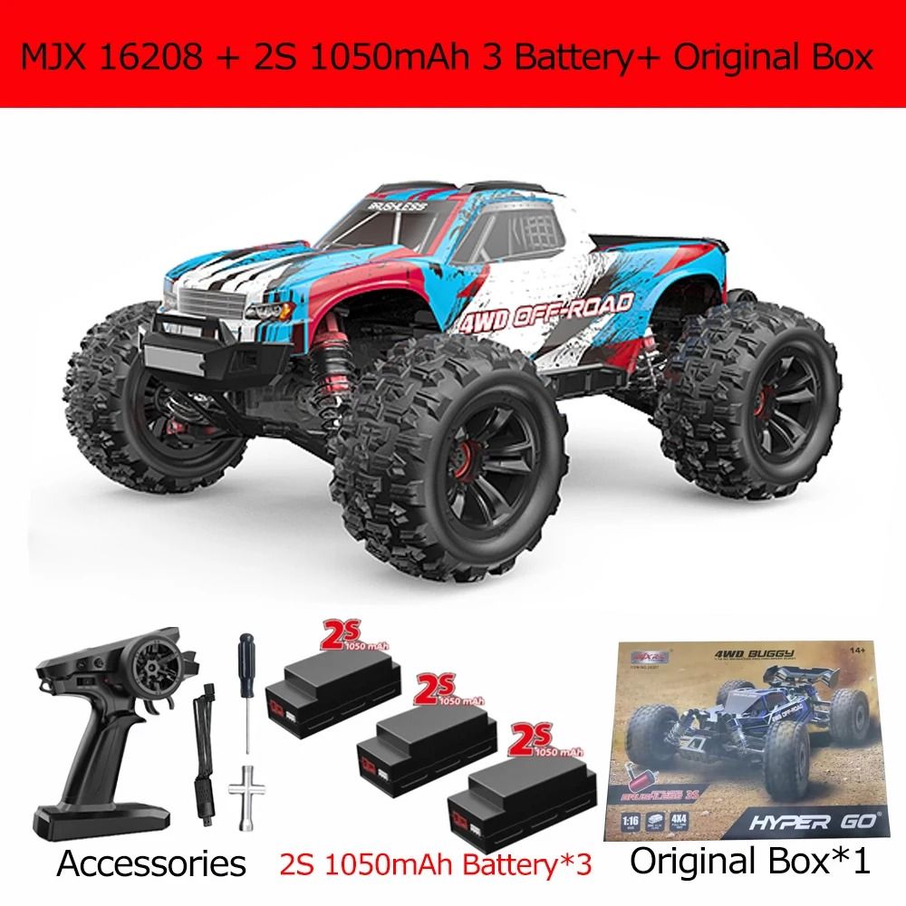 MJX 16207 Hyper GO 1 16 Scale Brushless RC Car