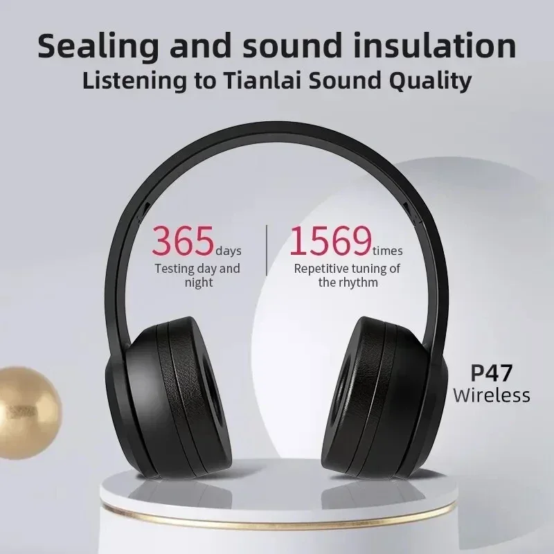 Bluetooth Stereo Headset, Gaming Earbuds With Mic, Headset Gamer Headphones for Phone, Tablet, Laptop, Game