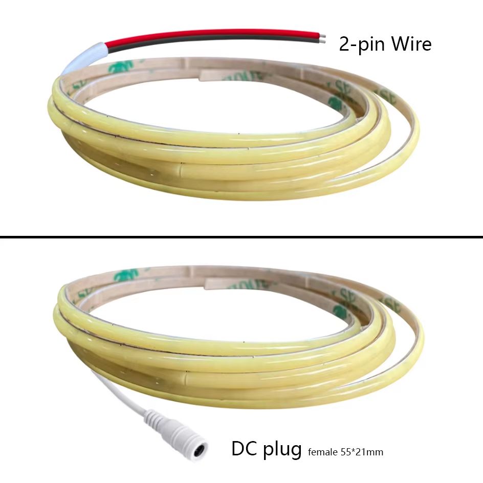 SlimGlow 3 mm Ultra Thin COB LED Strip Light (12V High Density)