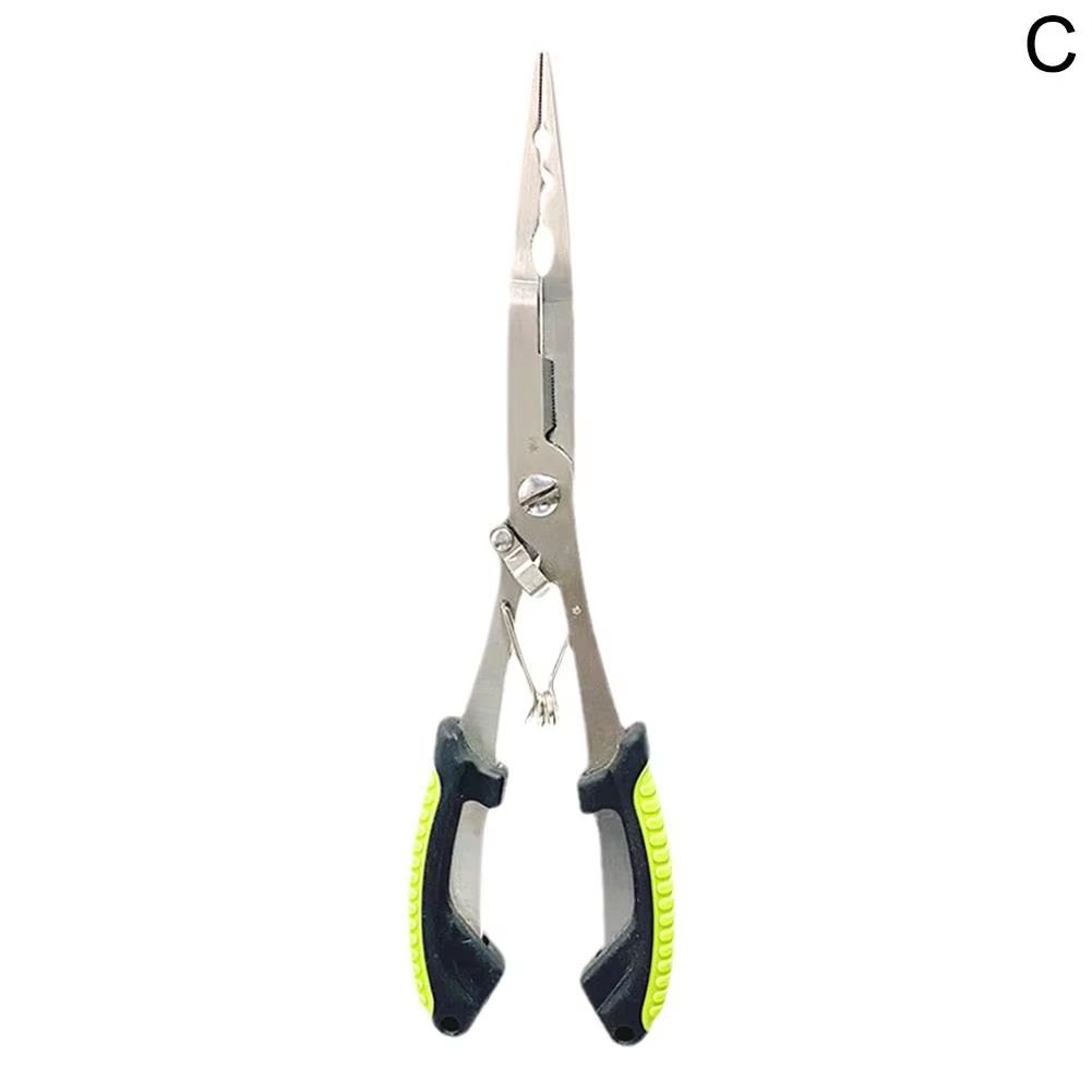 Ergonomic Multifunctional Fish Pliers – High-Strength Anti-Slip Fishing Tool