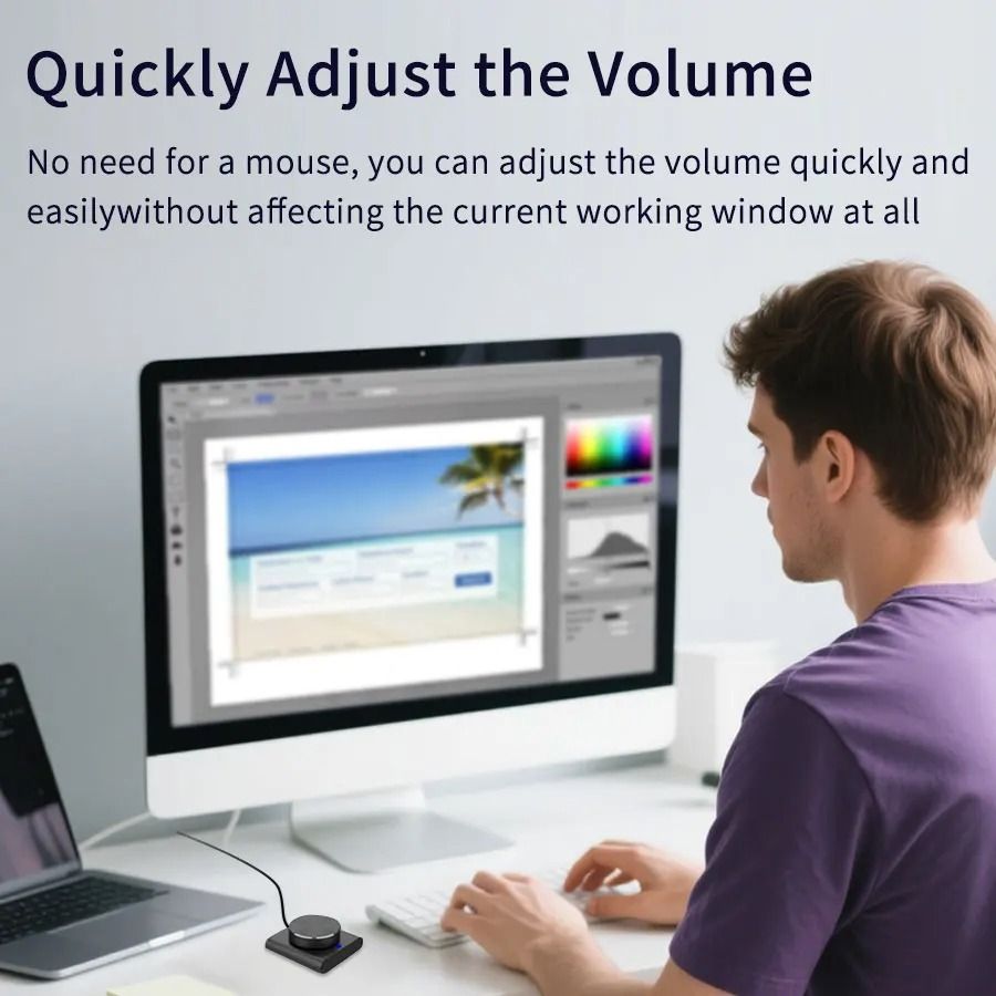 USB Computer Volume Controller Knob Adjuster