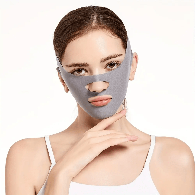 V Line Face Slimming Bandage – Double Chin Reducer and Facial Contouring Strap