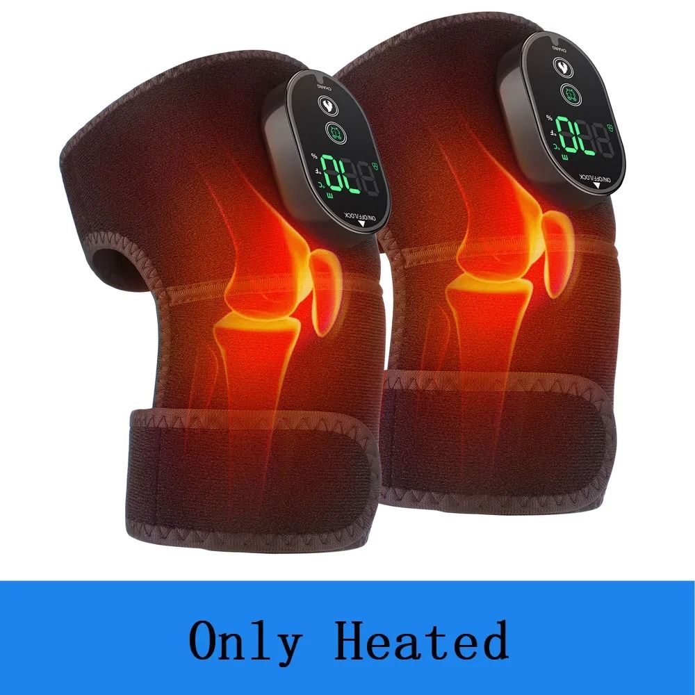 3 in 1 Heated Knee and Joint Massager with Vibration Therapy