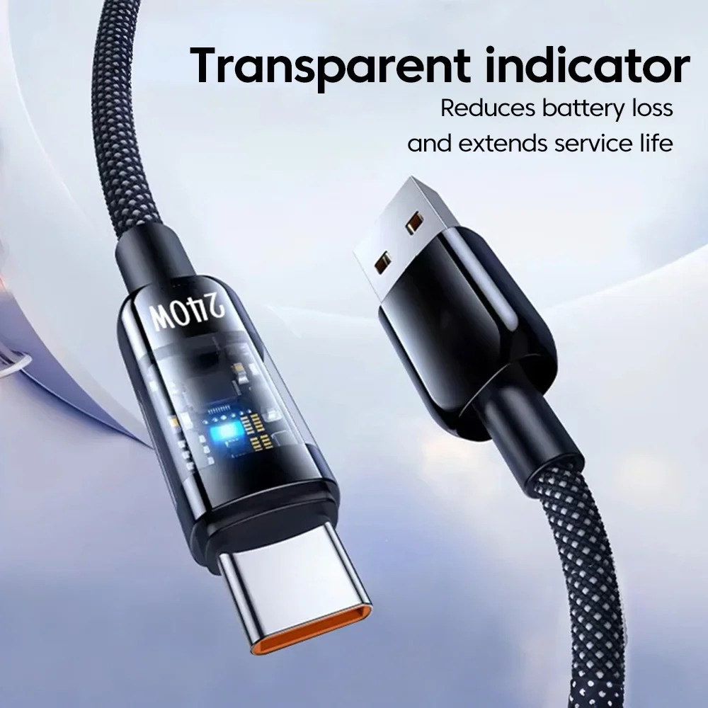 PD Quick Charge USB Type C Cable Super Fast Charging Data Cord Phone Charger Wire for Quick Power Delivery