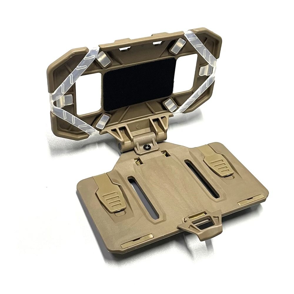 Tactical MOLLE Phone Holder with Folding Navigation Board Mount