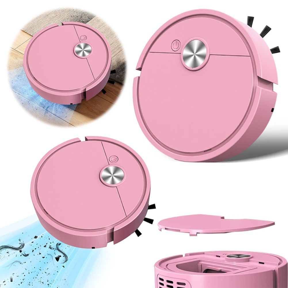 Compact 3 in 1 Sweeping Robot with Vacuum and Mop Function