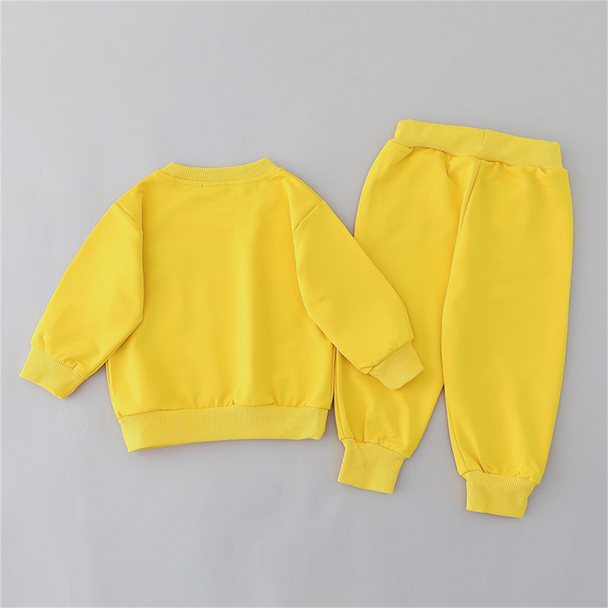 Little Bear Head Children's Set Spring Autumn Long Sleeve Pants