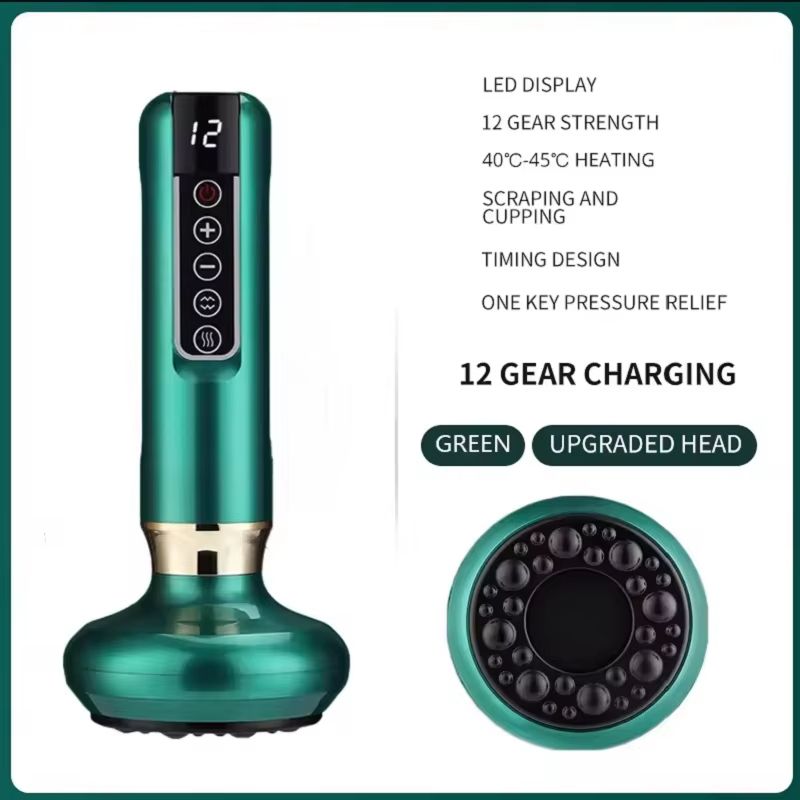 SmartHeat 12 Level Electric Cupping and Infrared Body Slimming Massager