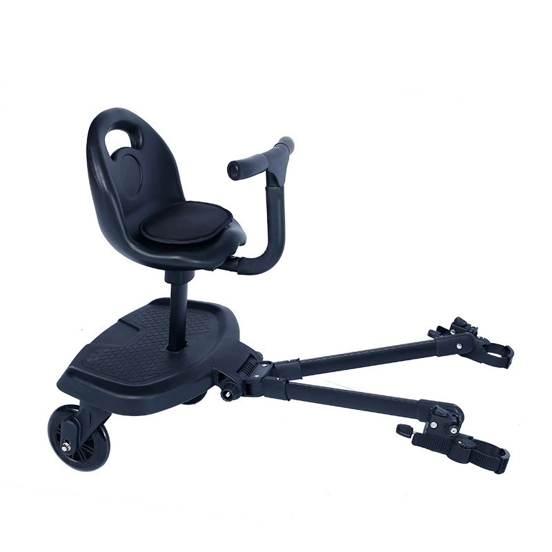Baby Stroller Add-on with Auxiliary Pedal, Seat Combo for Two Kids, Hassle-Free Outings, Perfect Stroller Accessory