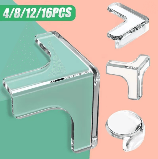 SafeEdge Baby Silicone Corner Protectors for Tables and Furniture