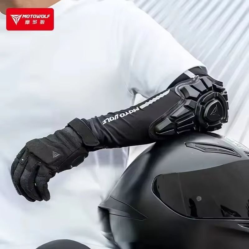 MOTOWOLF Breathable Arm Guard Elbow Pads for Motorcycle and MTB Riding