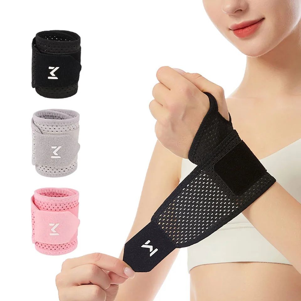 Wrist Support Brace Compression Sleeve for Gym Pain Relief and Sports Protection
