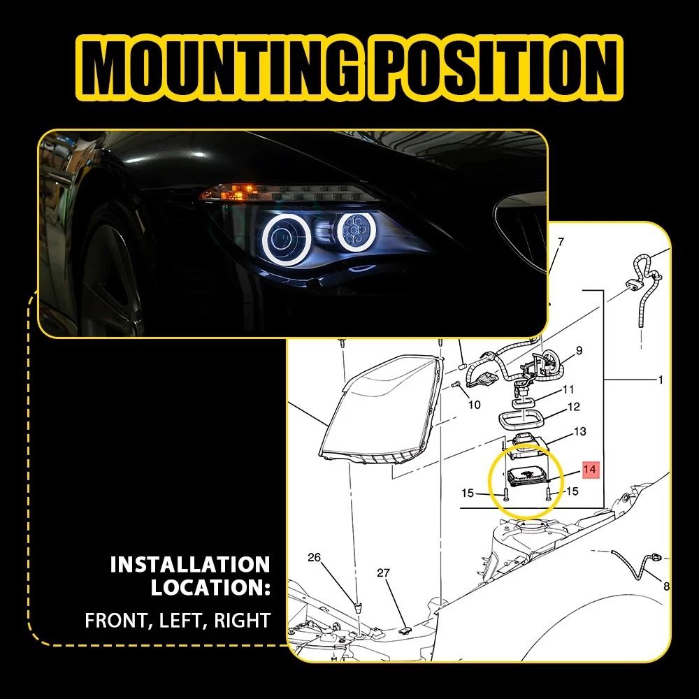 Cadillac DTS Xenon HID Headlight, Ballast Module, High Protection, Perfect Fit