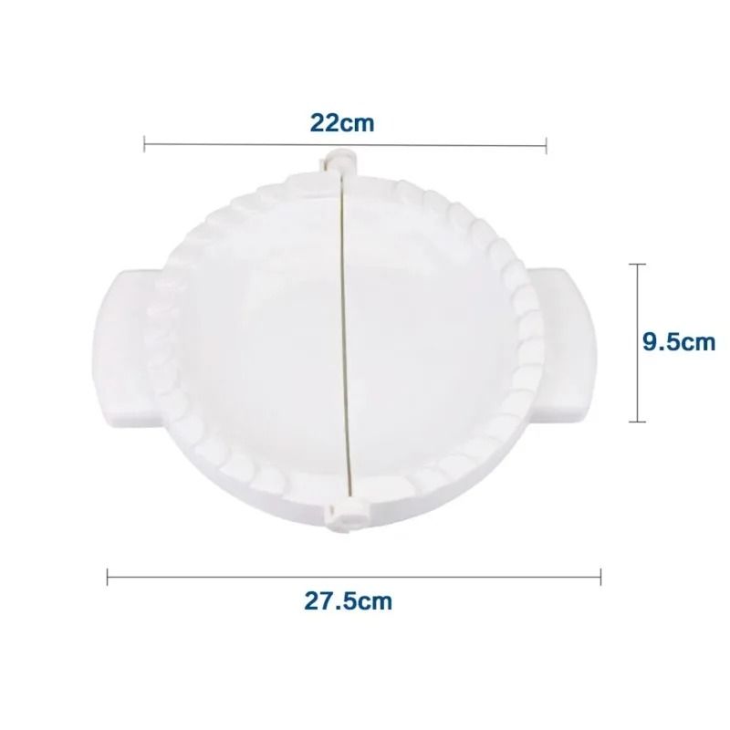 Upgraded Dumpling Mold Dough Press and Wrapper Shaper Tool