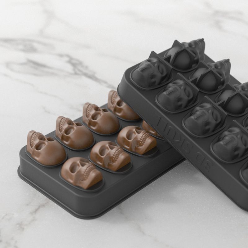 3D Skull Silicone Cake Mold