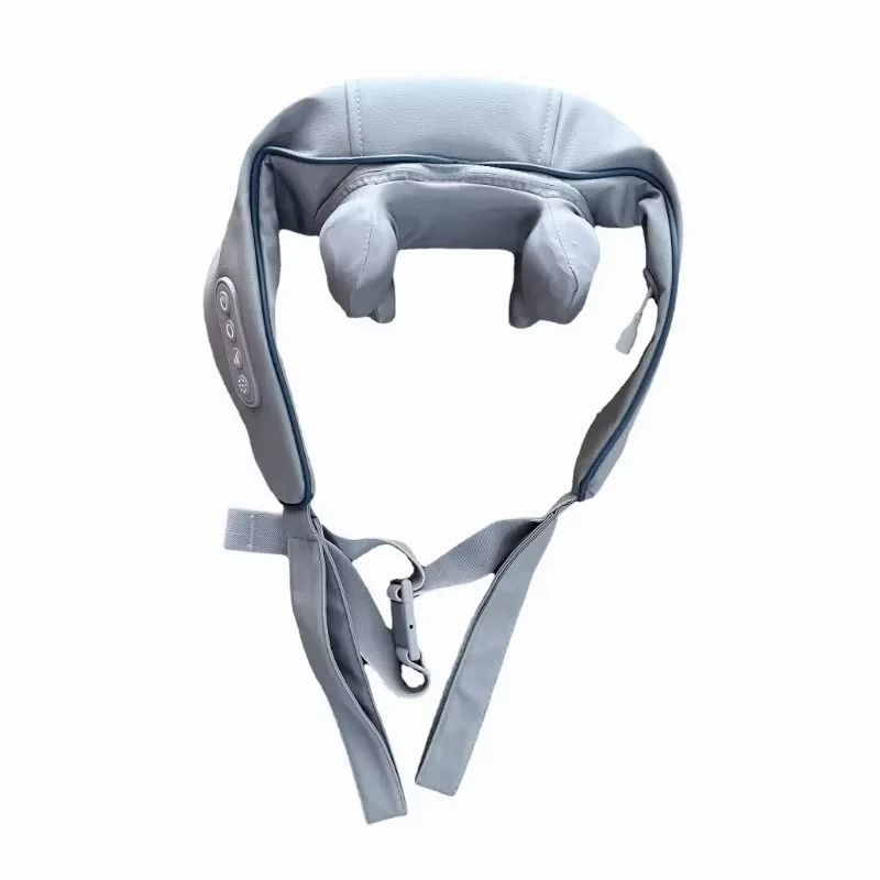 Wireless Neck and Back Massager with Heat and 3D Kneading