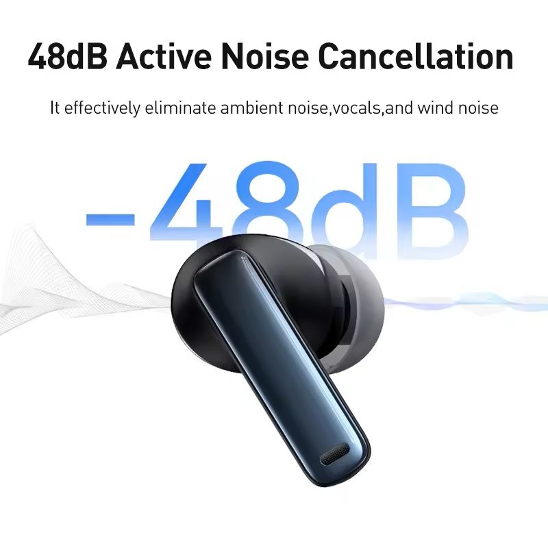 ANC Bluetooth 5.3 Earbuds with Noise Cancellation and Spatial Audio