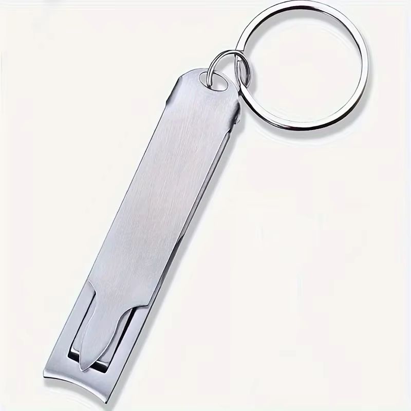 Ultra Thin Foldable Nail Clipper Portable Stainless Steel Travel Nail Cutter for Manicure & Pedicure