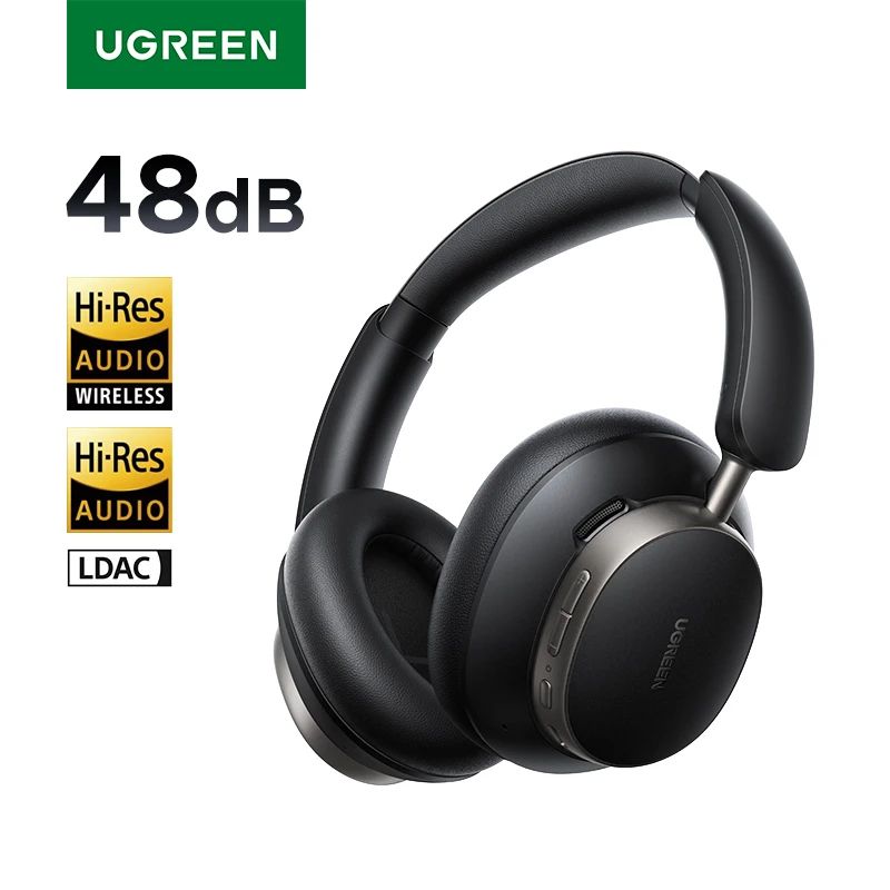 UGREEN Studio Pro Active Noise Cancelling Wireless Over Ear Headphones