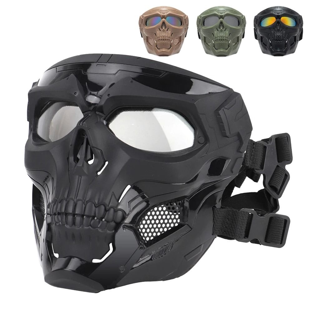 Tactical Skull Mask & Goggles