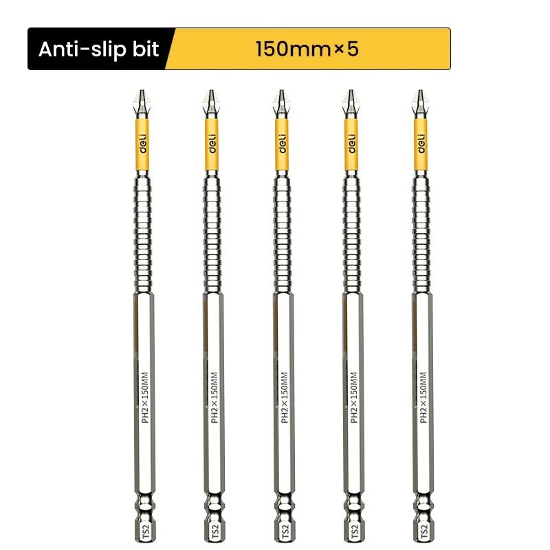 Non Slip PH2 Magnetic Batch Bit Cross Screwdriver Set