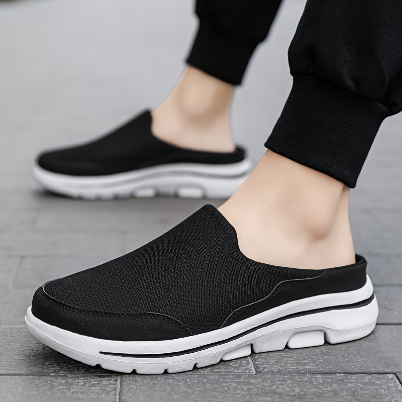 Plus Size Unisex Hollow Out Clogs - Comfy Non Slip Casual Breathable Mule Shoes For Men's & Women