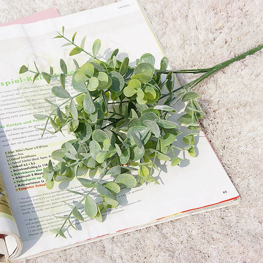Artificial Eucalyptus Branch Greenery Decor for Home Vase and Event Styling