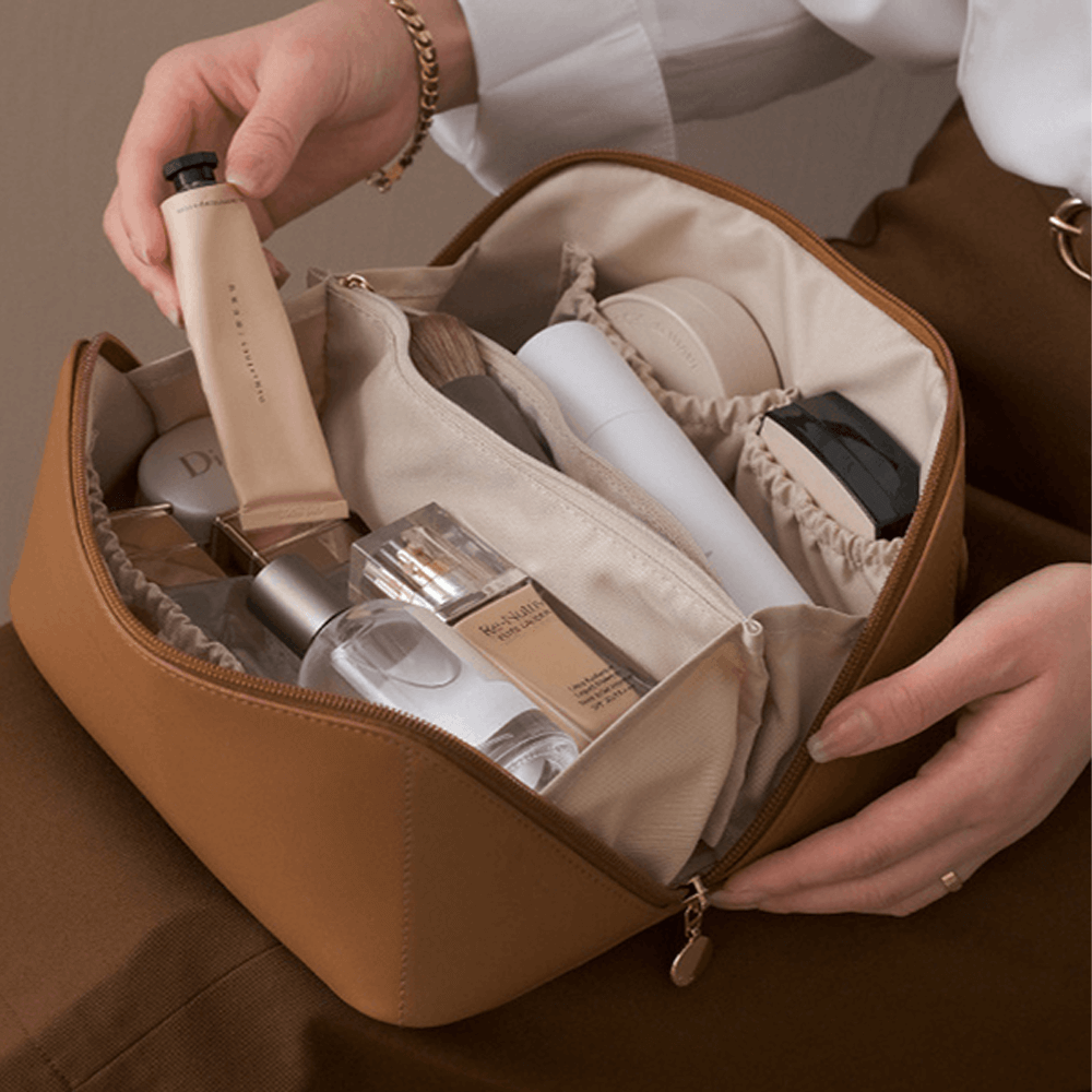 Large Capacity Travel Cosmetic Pouch