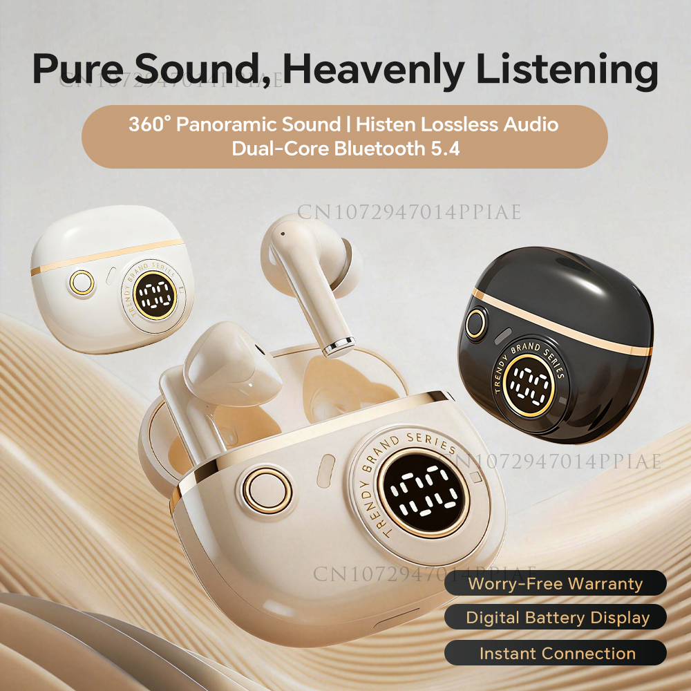 Premium TWS In Ear Wireless Headphones with Noise Isolation & Gaming Bluetooth