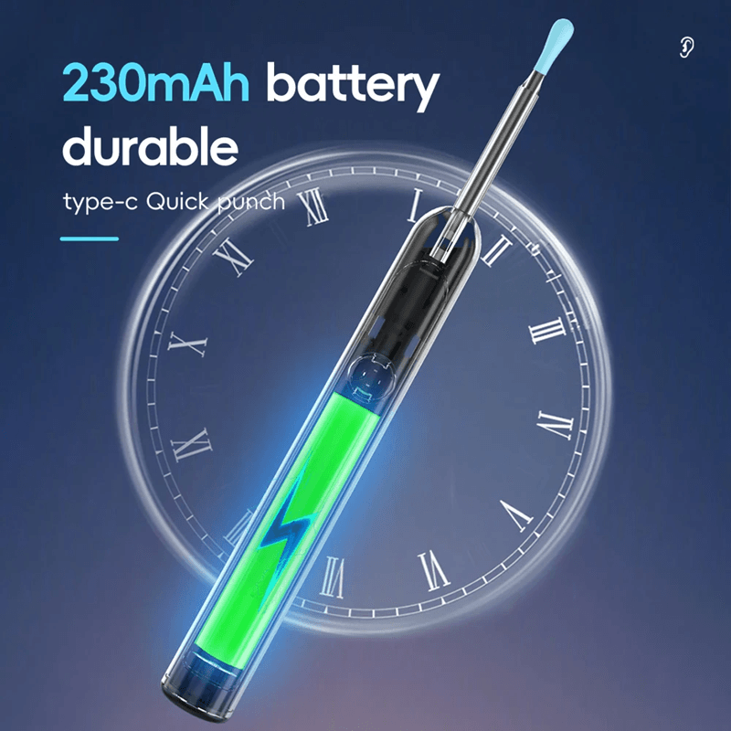 Smart Visual Ear Cleaner with 1080P Camera and LED Lights
