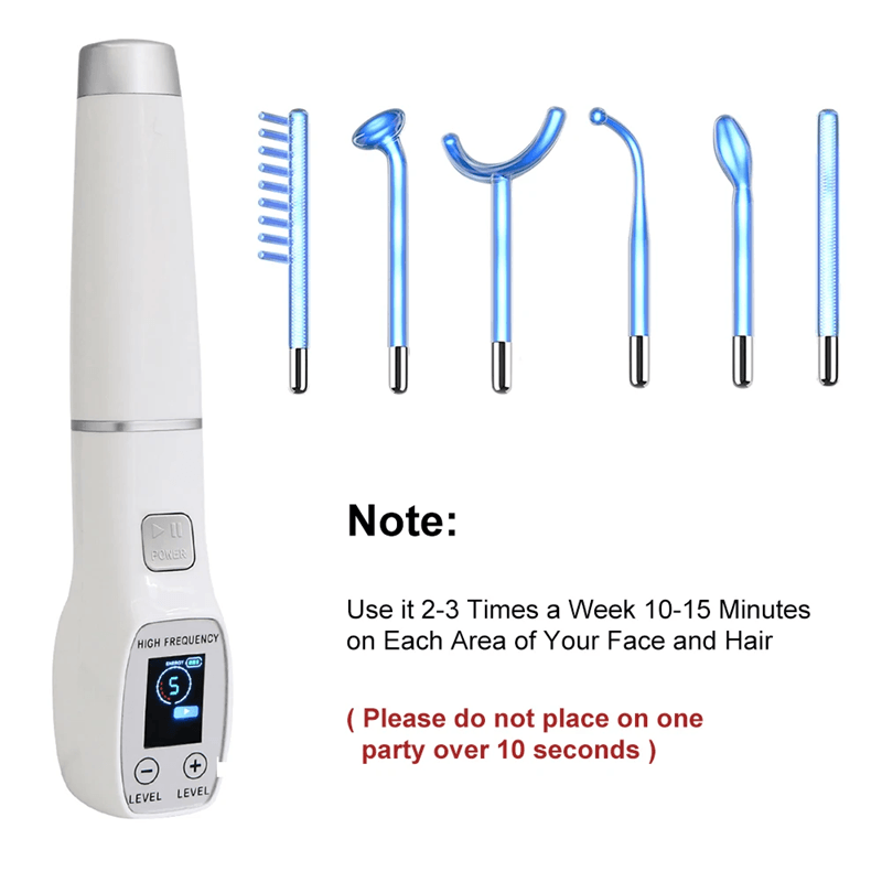 AuraGlow High Frequency Facial Wand