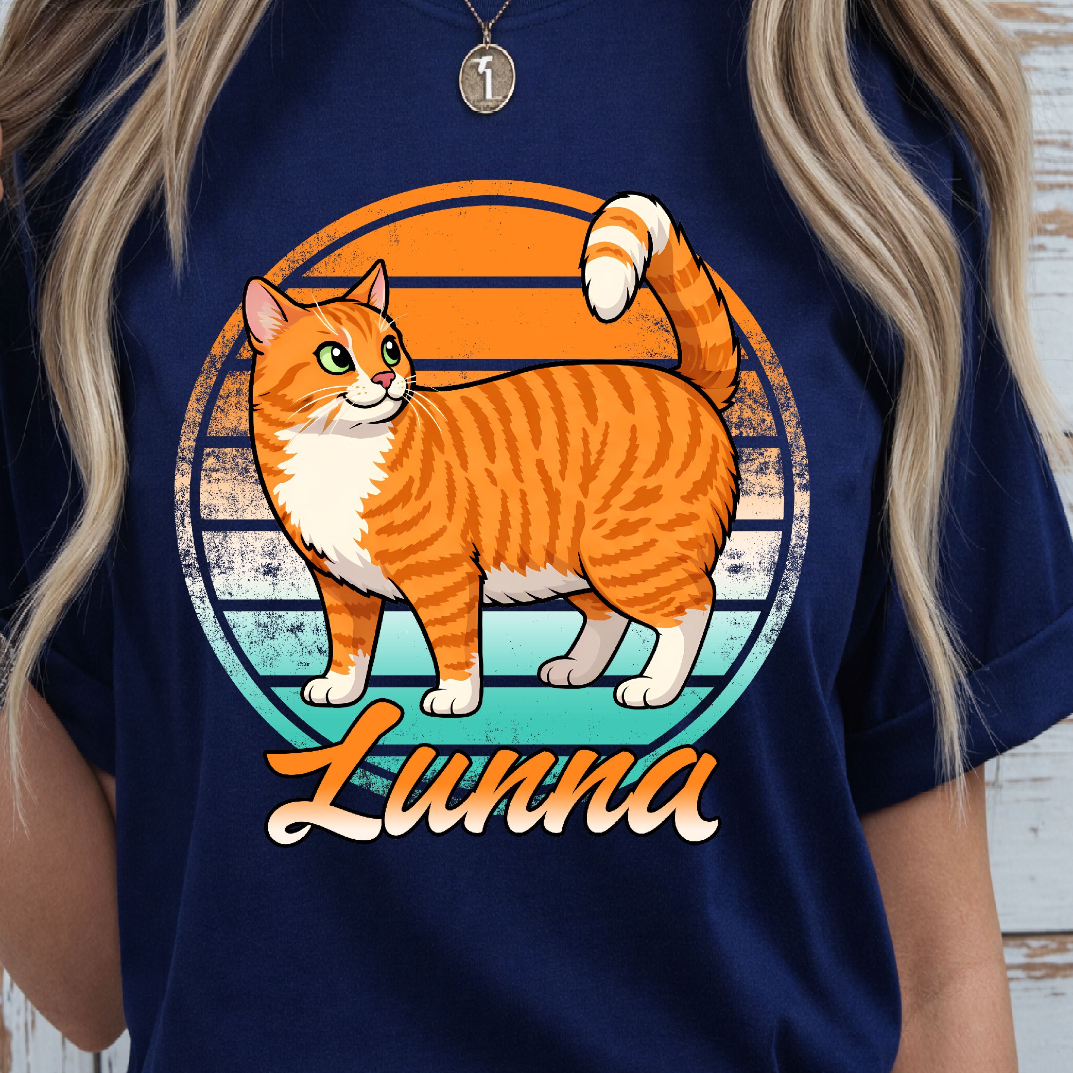 Custom Name Cat T-Shirt, Personalized Pet Shirt, Custom Cat Lover Tee