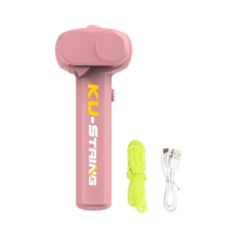 Glow in the Dark String Launcher Toy – Luminous Handheld Light Rope Stress Relief Party Gift