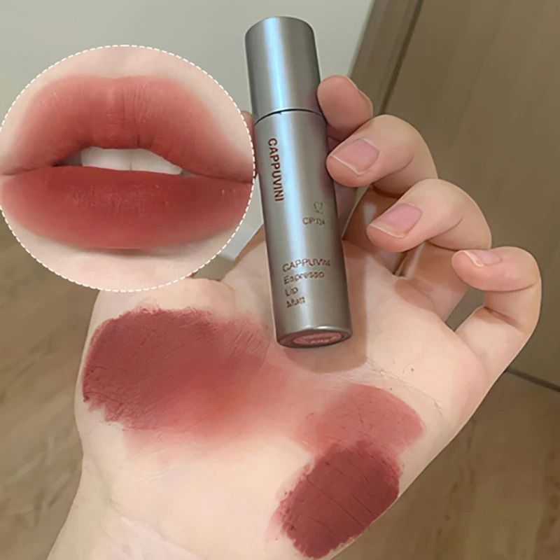 Silicone Velvet Matte Waterproof Lip Gloss Non-Stick Cup Liquid Lipstick