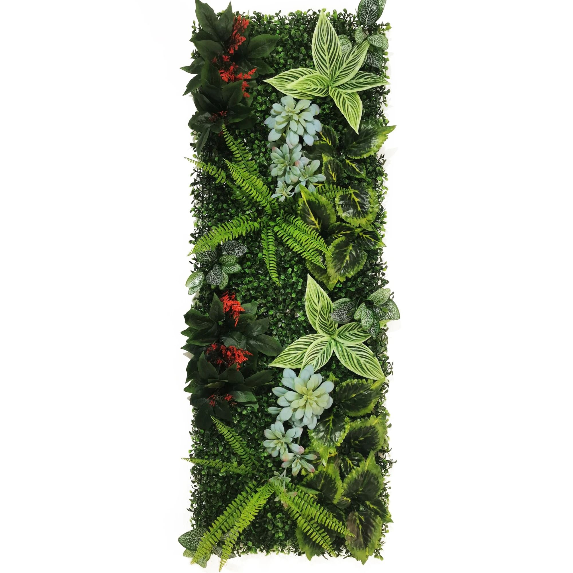 Botanical Vertical Sculpture – High-Definition Moss Architectural Wall Panel