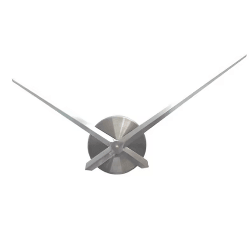 DIY 3D Large Wall Clock Kit Modern Quartz Mechanism with Big Clock Hands