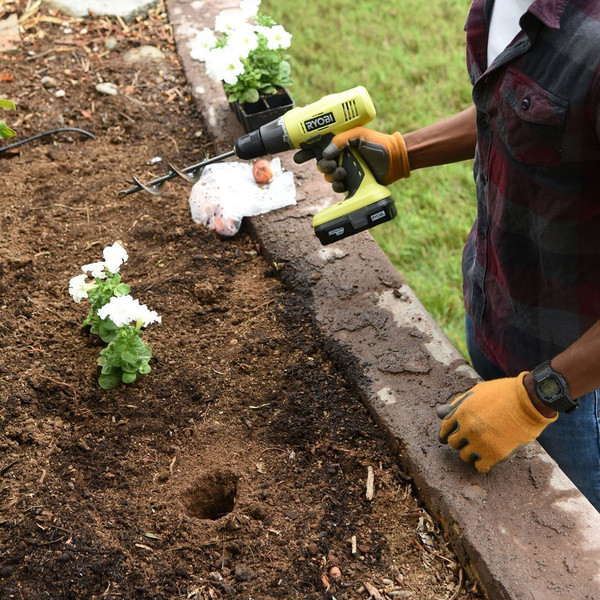 Garden Spiral Hole Drill Planter - High Strength Steel, Fits Any 3/8