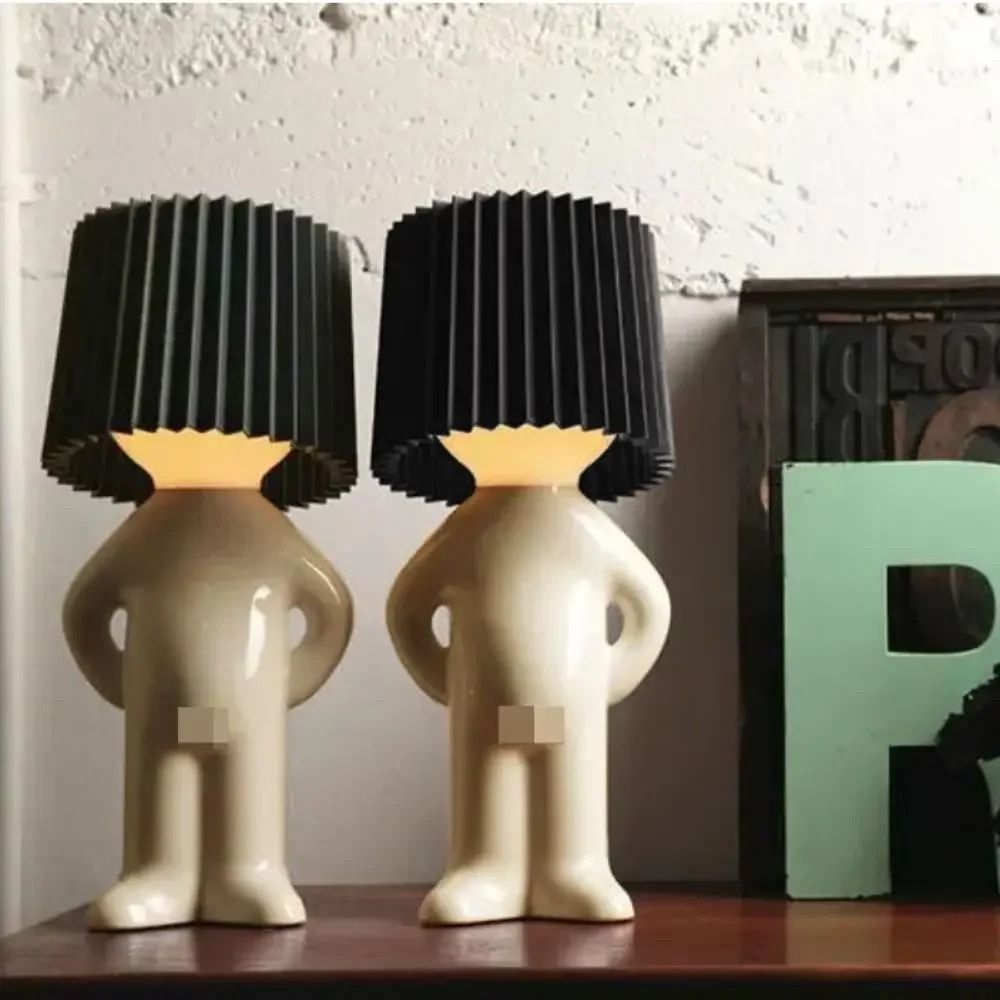 Creative Shy Man Plug In Night Light