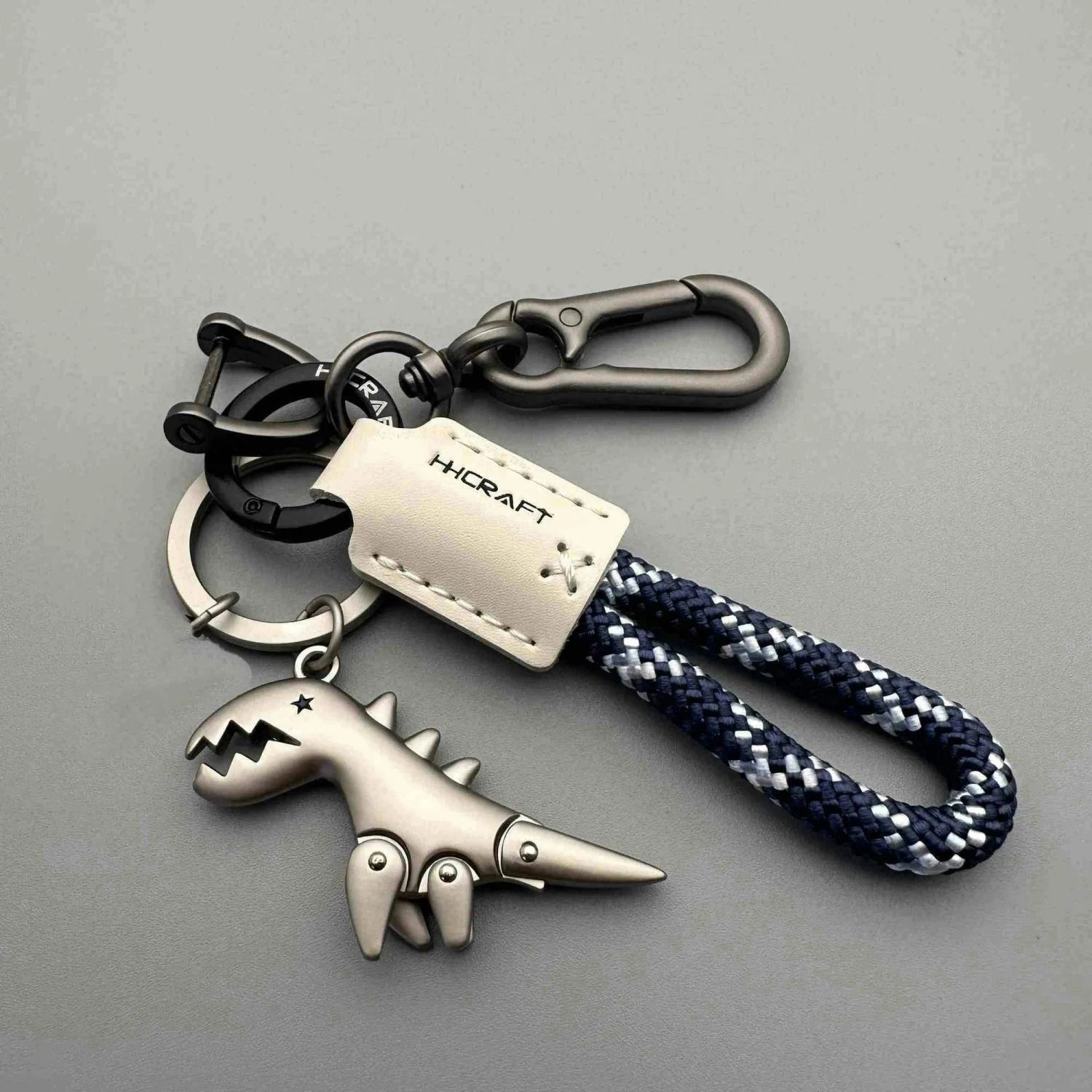 Leather Woven Rope Keychain and High-Fidelity Asset Retention Architecture
