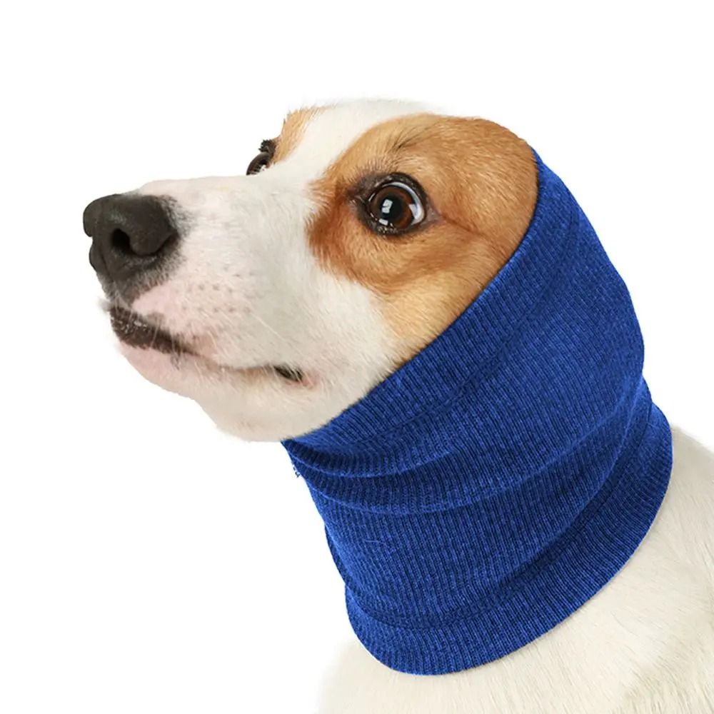 Dog Grooming Earmuffs Soft Noise Reducing Pet Ear Cover Hat