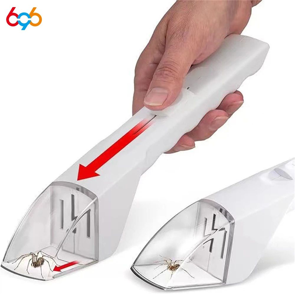 Portable Handheld Insect Catcher Spider and Bug Trap Tool
