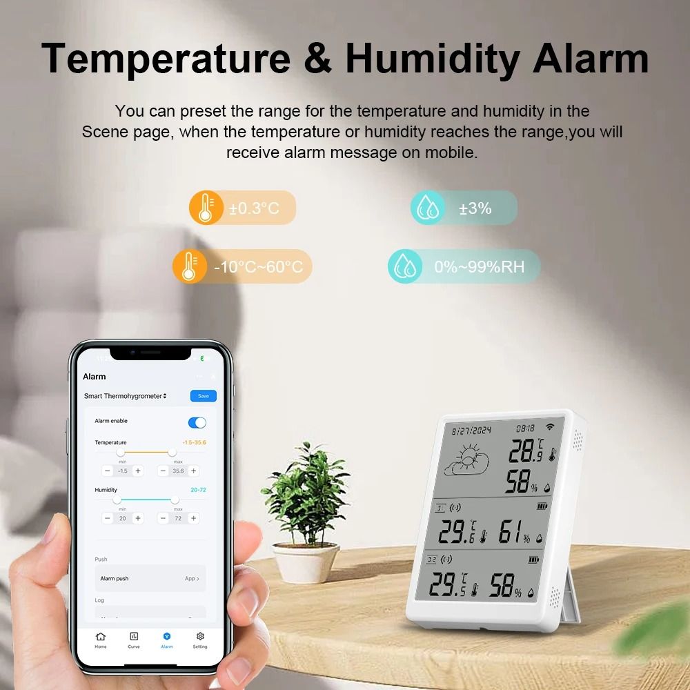 Tuya WiFi Smart Weather Station Kit