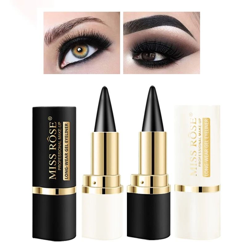 Creamy Texture Eyeliner Pencil Easy Glide and Sweat Proof