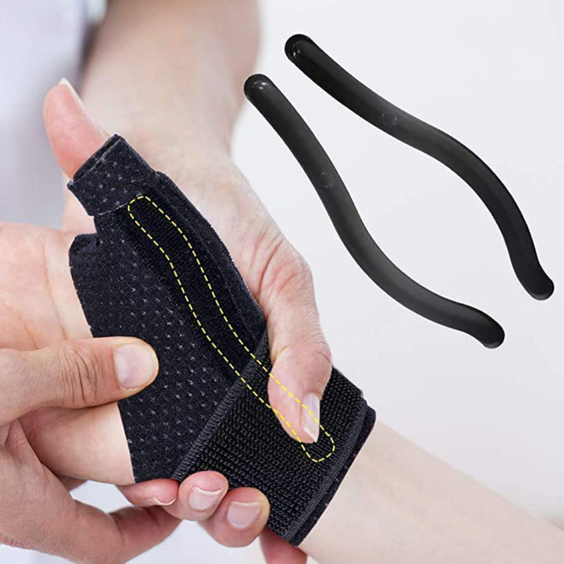 Adjustable wrist support brace with Thumb Stabilizer, Breathable Compression thumb brace Gloves
