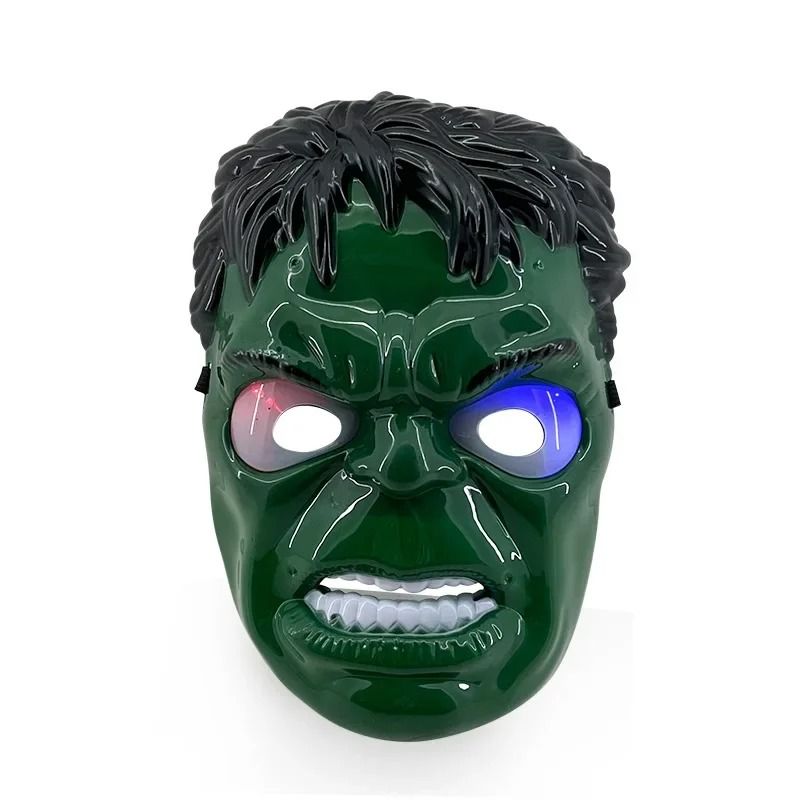 LED Superhero Cosplay Character Mask