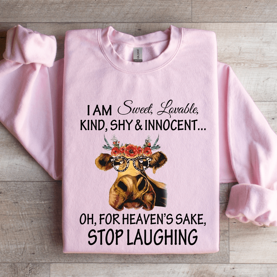 I Am Sweet Lovable Kind Shy & Innocent Sweatshirt