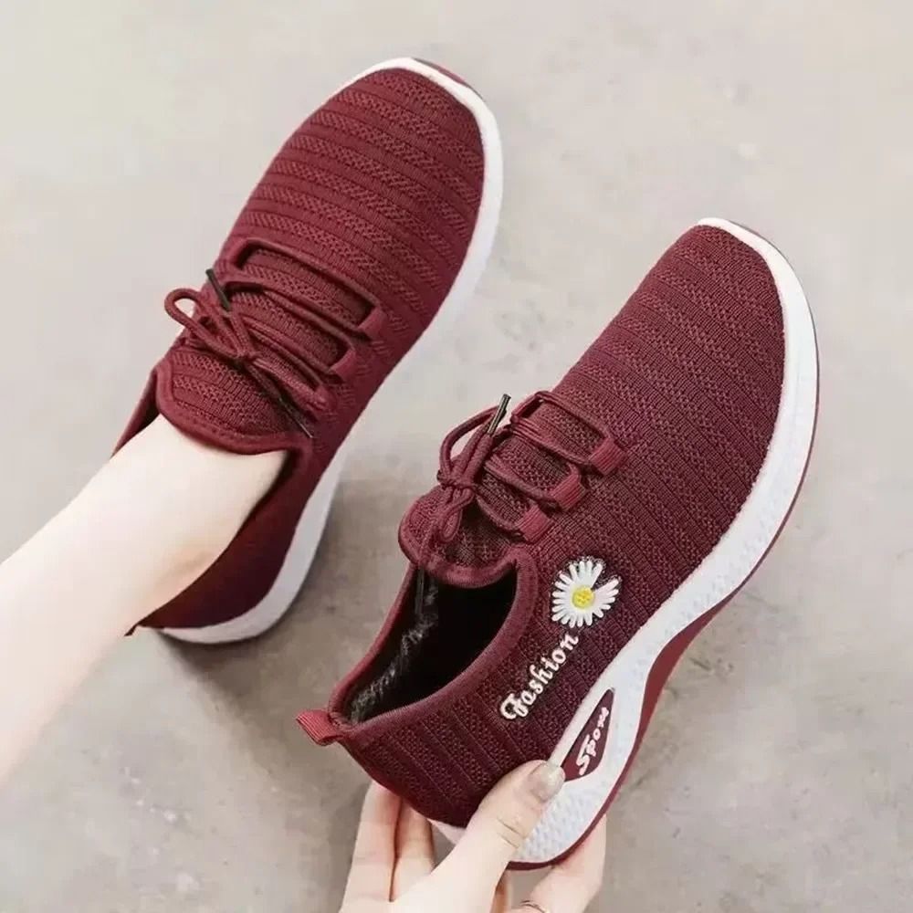 Women Breathable Mesh Running Sneakers Lightweight Casual Shoes