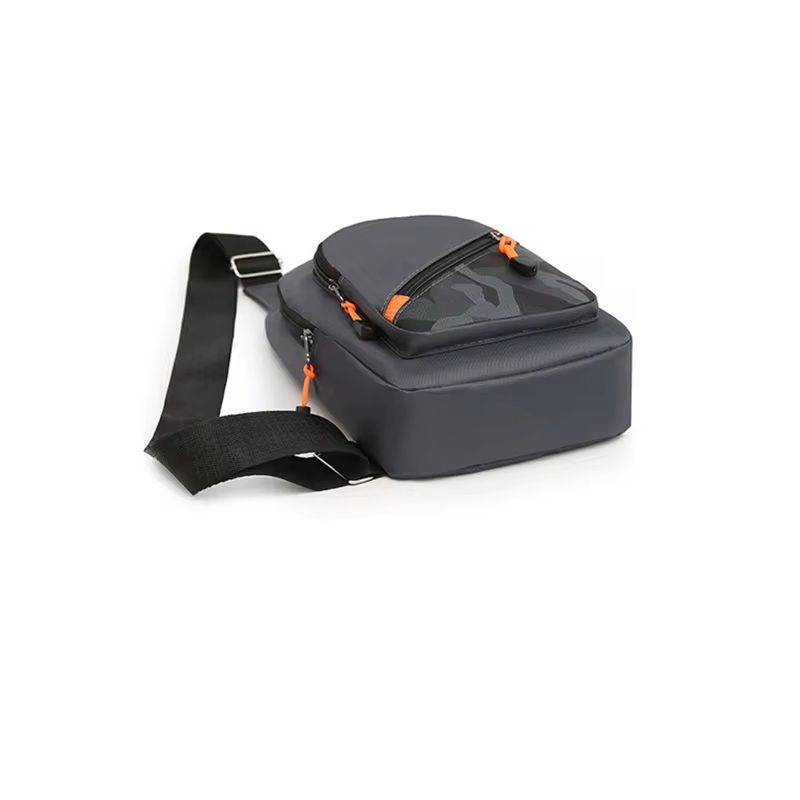 Men's Nylon Chest Bag Trendy Crossbody Shoulder Bag