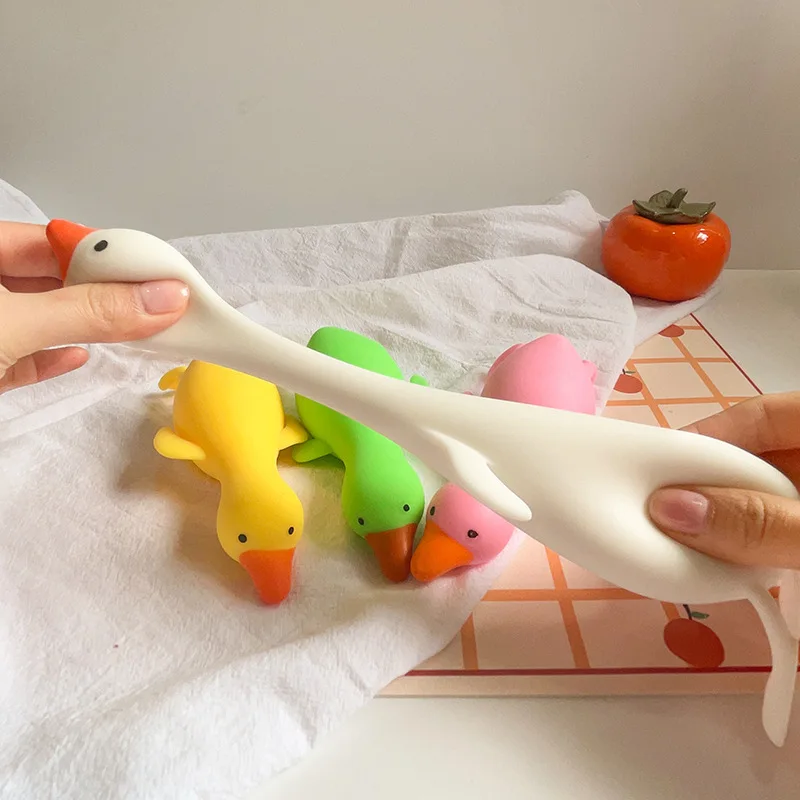 Cute Squishy Duck Toy for Stress Relief and Sensory Play