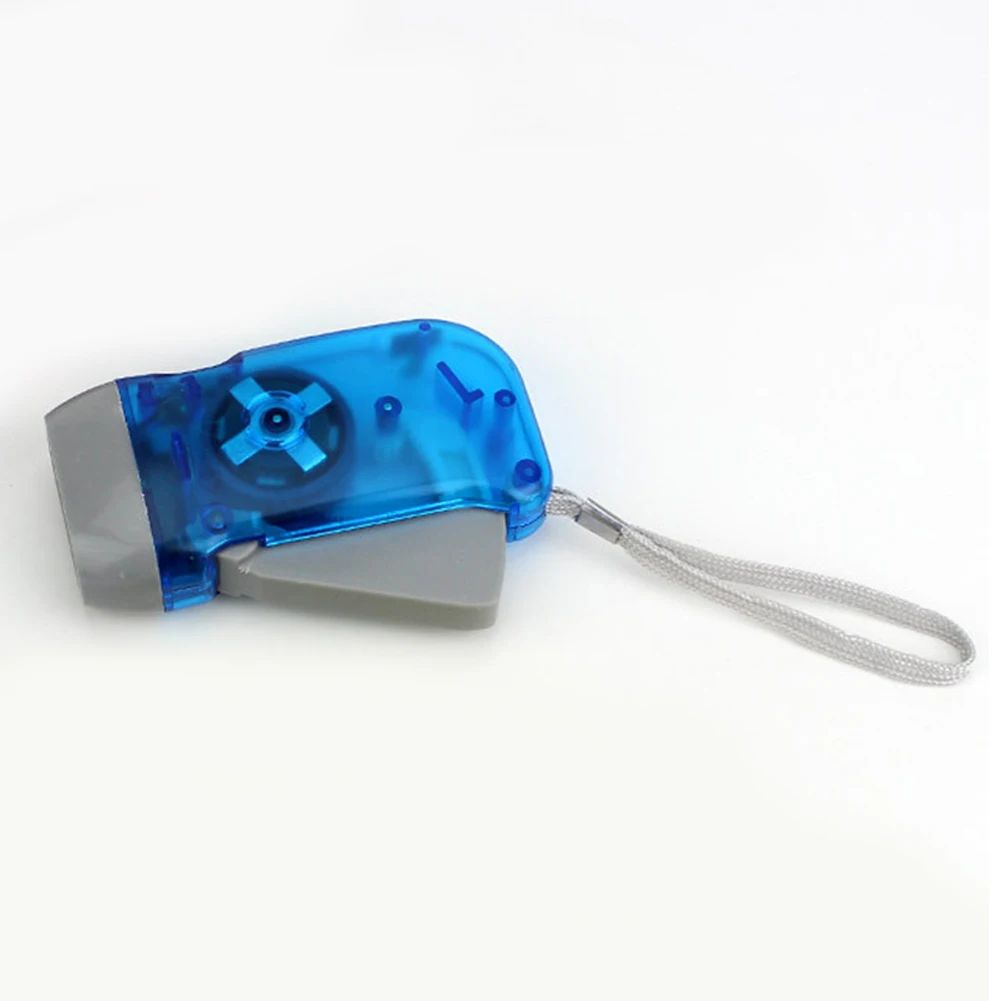 Hand Press Dynamo LED Emergency Flashlight